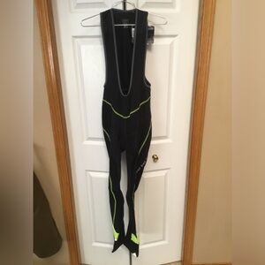 Men’s bib style thermal bike tights+